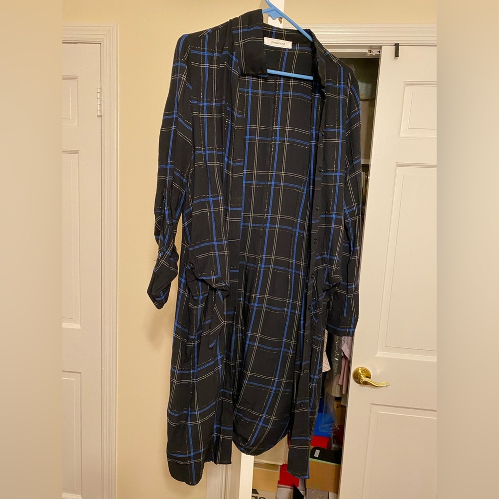 Promod Plaid Dress